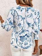 Floral Print Blouse