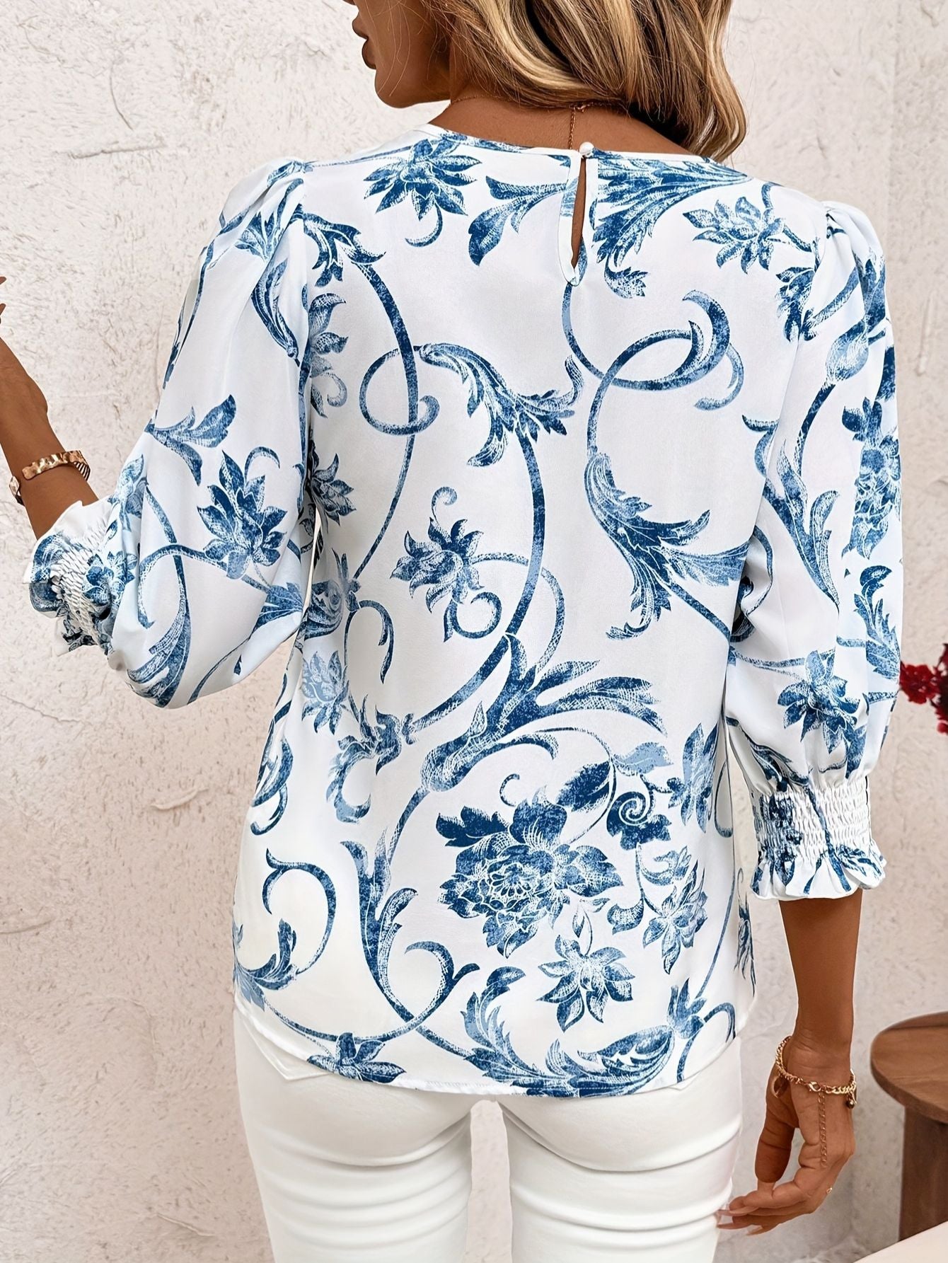 Floral Print Blouse