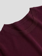 Soft Stretch Knit T-Shirt